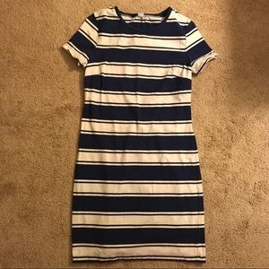 Old Navy striped tee shirt dress